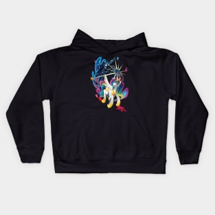 Nightmare Moon and Celestia Kids Hoodie